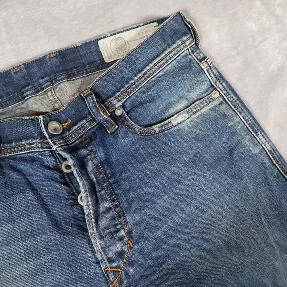 Diesel Men's Skinny Jeans - Blue - Picture 7 of 15